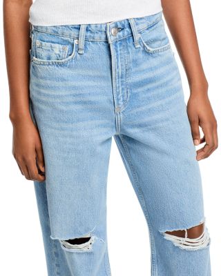 Logan Mid Rise Wide Leg Jeans in Ludlow