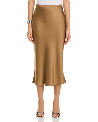 Bar Silk Skirt