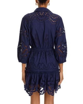 Robin Eyelet Mini Dress