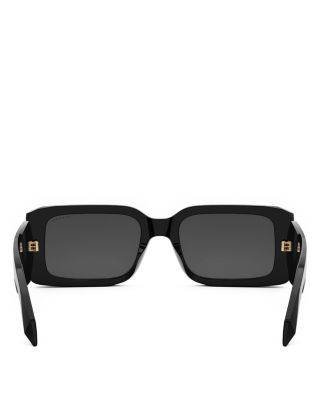 Serpenti Forever Rectangular Sunglasses, 53mm