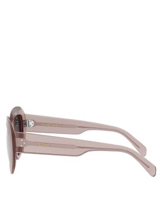 3 Dots Butterfly Sunglasses, 51mm