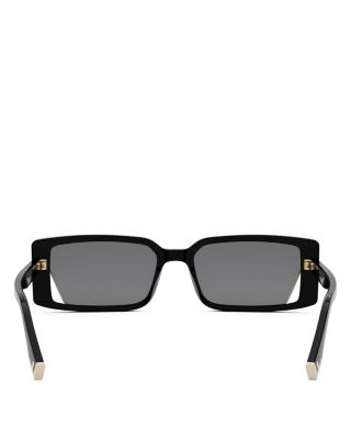Way Rectangular Sunglasses, 53mm