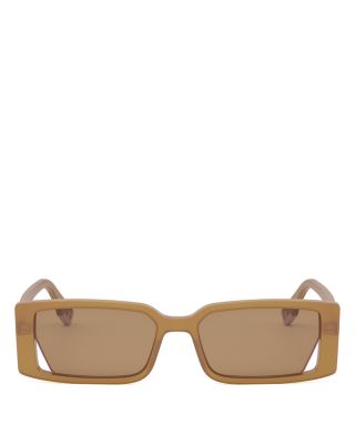 Way Rectangular Sunglasses, 53mm