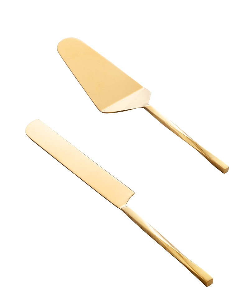 Gauri Kohli Oslo Cake Servers, Set of 2