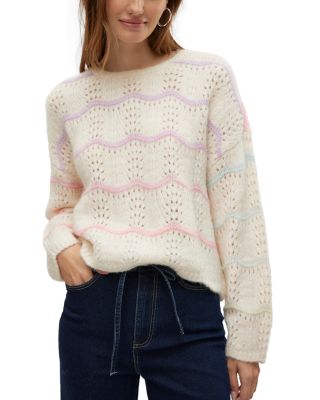 Vero Moda - Long Sleeve Crewneck Sweater