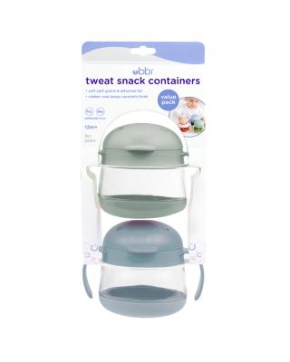 Tweat Snack Containers, 2 Piece Set