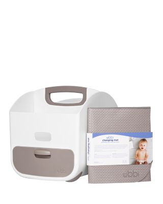 Ubbi - Diaper Storage Caddy & Changing Mat