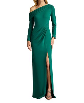 Tadashi Shoji - Arison Pleated Draped Gown