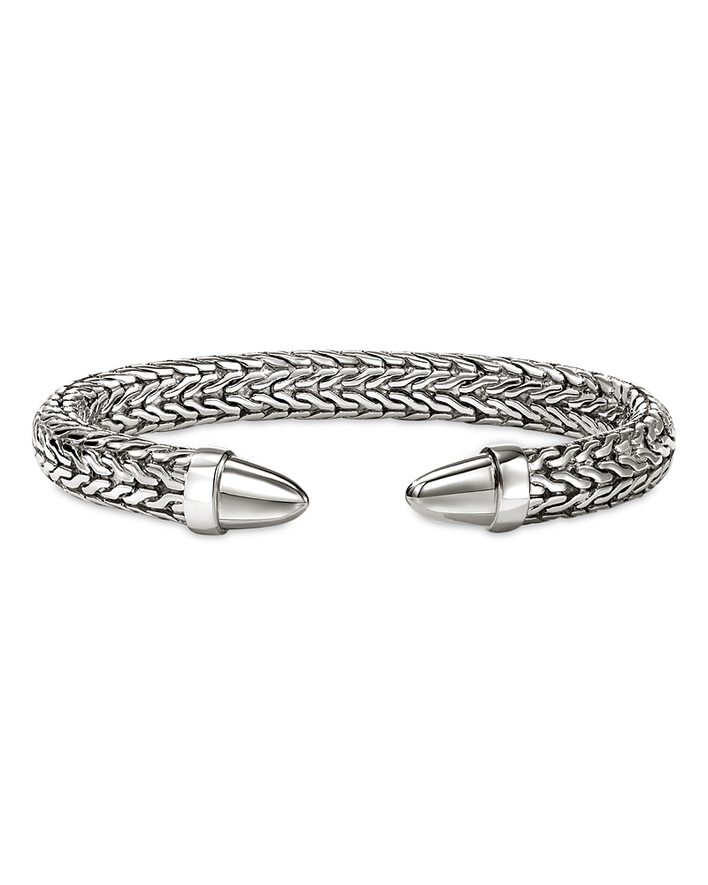 John Hardy Sterling Silver Spear Polished Cuff Bracelet In Silver
