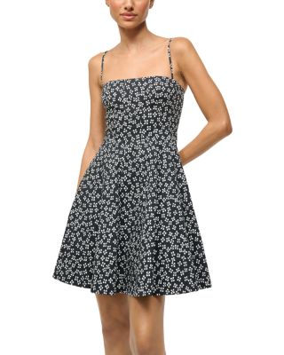 STAUD - Wylie Printed Mini Dress
