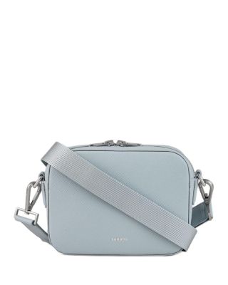 Sandro Men's Small Saffiano Leather Bag