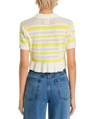 Elvire Knit Polo Sweater