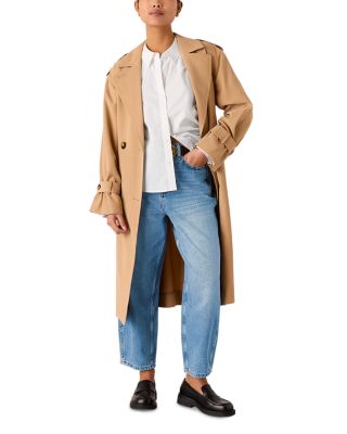 Petites Authentic High Rise Barrel Jeans in Light Wash