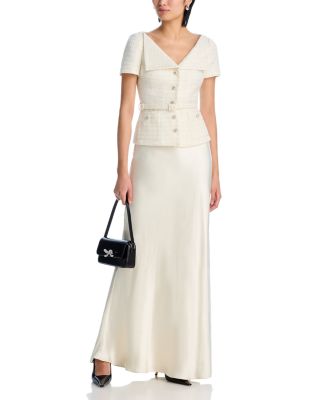 Boucle Tailored Gown