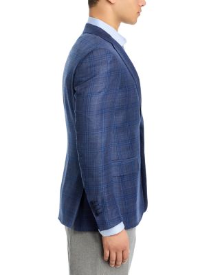 Siena Hopsack Plaid Regular Fit Sport Coat 
