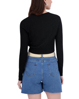 Checker Knit Cardigan 