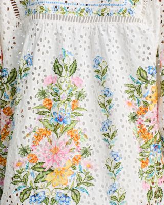 Sweet Bloom Bouquet Swim Cover-Up Dress