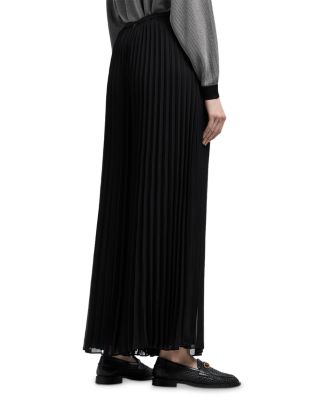 Palazzo Plisse Techno Georgette Trousers 