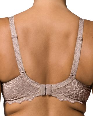 Caresse 3D Plunge Lace Underwire Bra