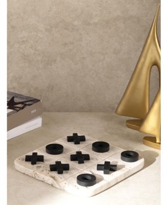 Monty Marble Tic Tac Toe Set