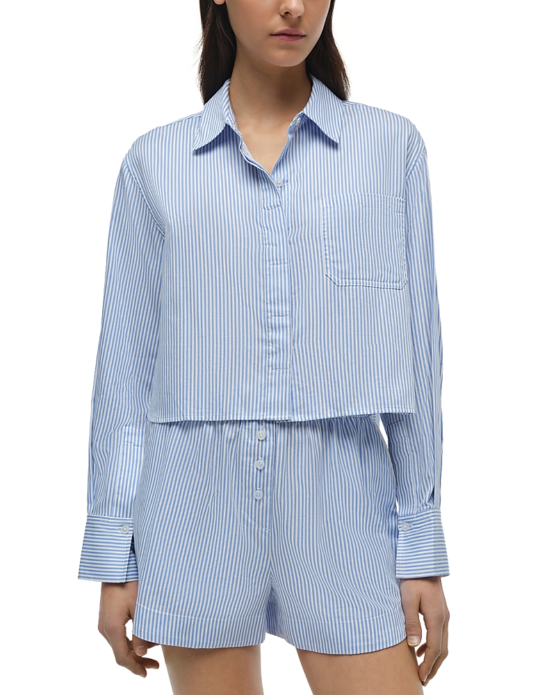 Simkhai Renata Cropped Shirt