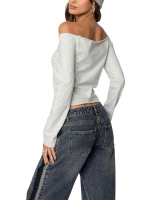 Aspen Ski Club Off Shoulder Top