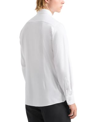 New York Regular Fit Micro Chevron Dress Shirt