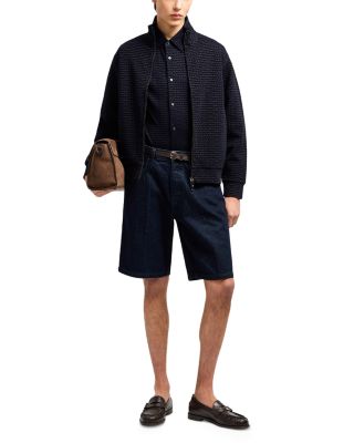 Allover Logo Regular Fit Button Down Shirt