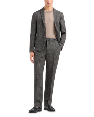 Textured Wool Trousers