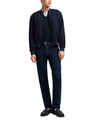 Contrasting Collar &amp; Cuffs Polo Shirt 