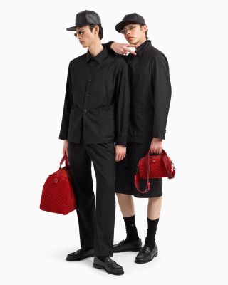 Regular Fit Wool Shirt Jacket