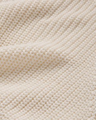 Oversized Cotton Fisherman Sweater