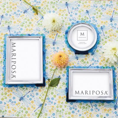 Acrylic Scallop Picture Frame, 4&amp;quot; x 6&amp;quot;