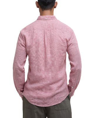 Linton Tailored Fit Long Sleeve Button Down Shirt