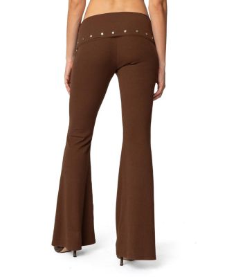 Aries Studded Fold Over Leggings