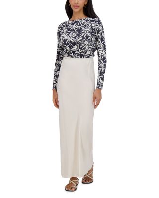 Brushed Straight Skirt