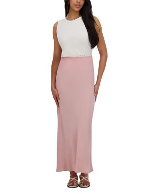 Brushed Straight Skirt