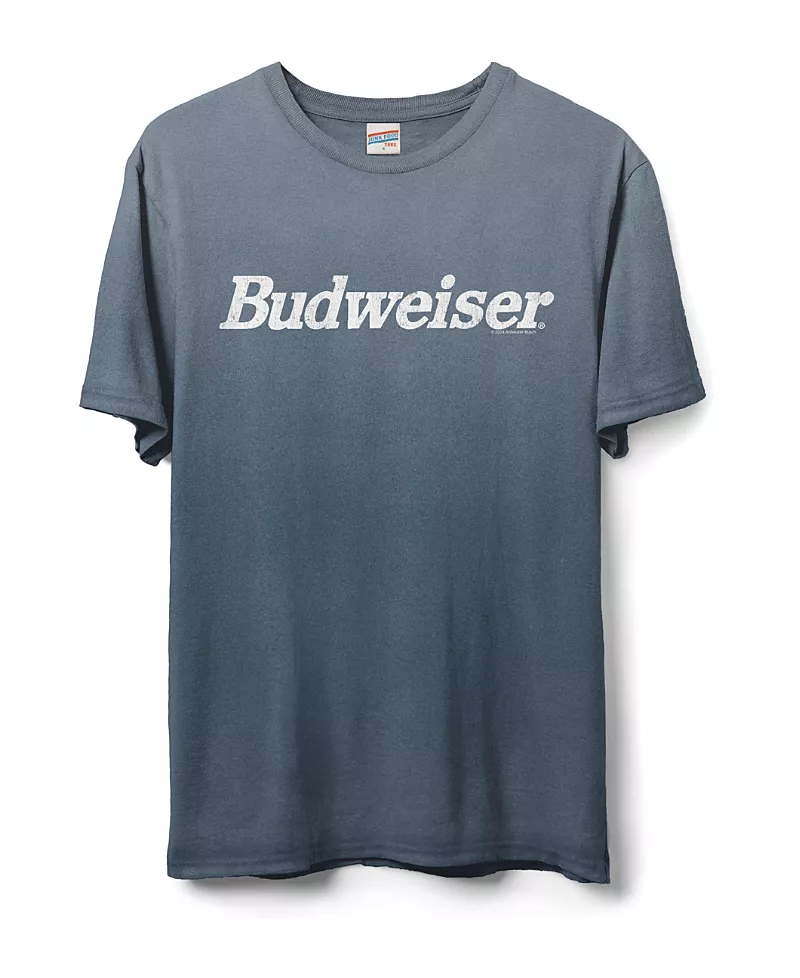 Junk Food Clothing Unisex Budweiser Logo Flea Market Tee