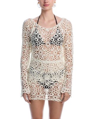 Crochet Top Swim Cover-Up