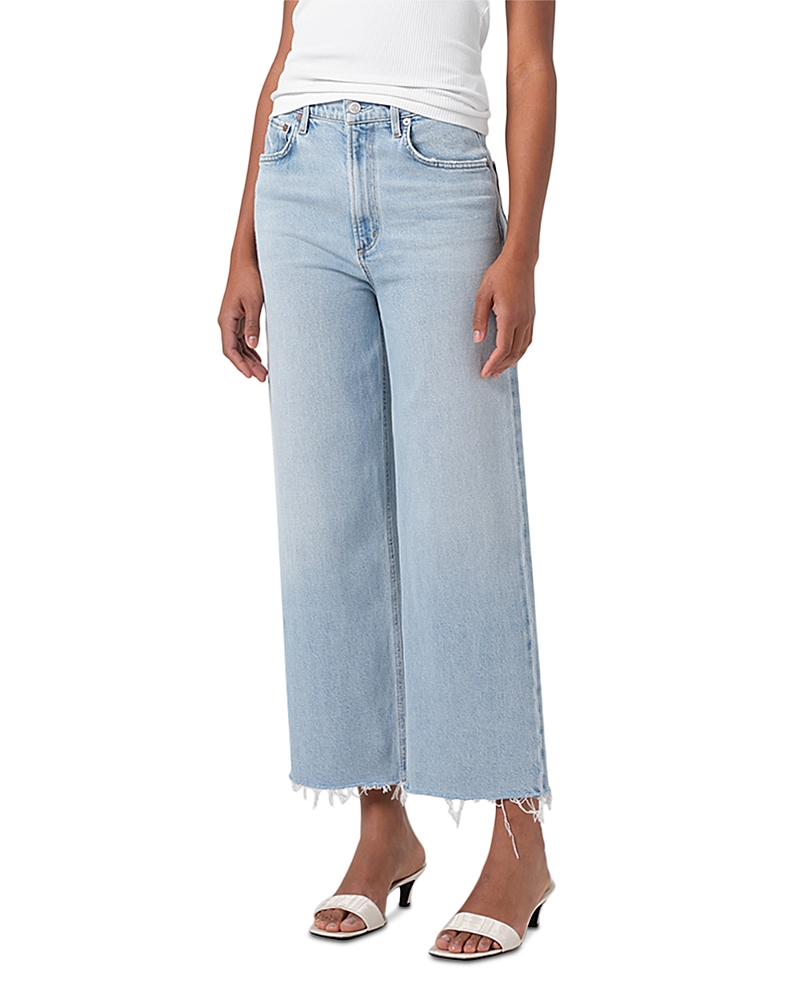 Agolde Ren High Waist Wide Leg Pants In Encounter