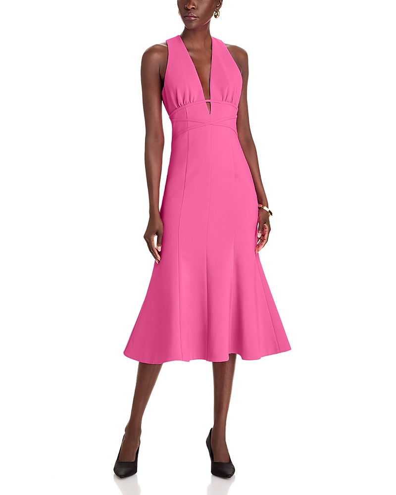 Likely Rome Midi Dress In Pink Sugar