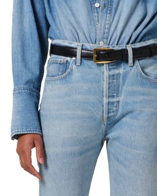 Blaine High Rise Straight Leg Jeans in Gemini