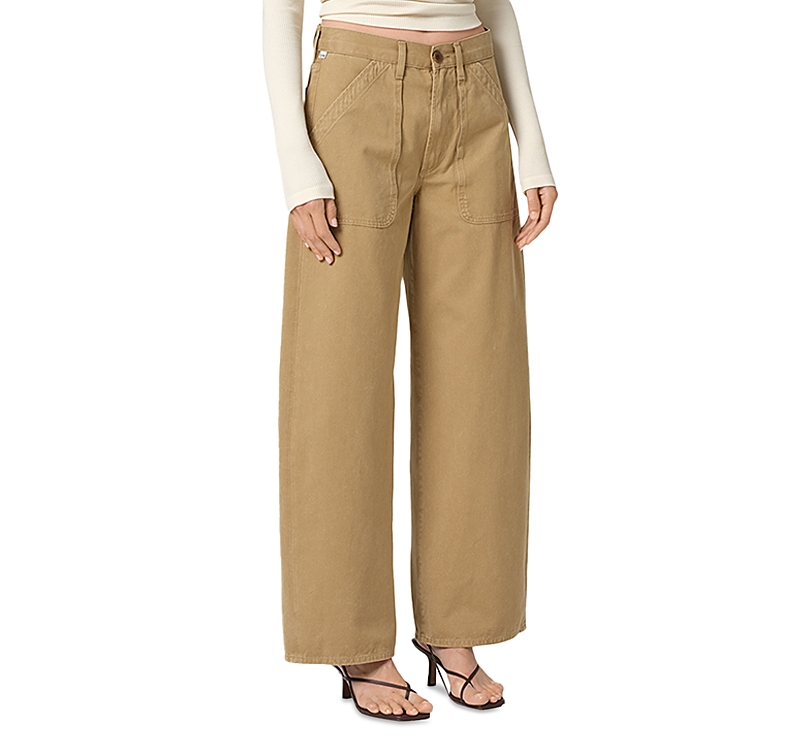 Citizen Of Humanity Citizens Of Humanity Ayla Wide Leg Utility Twill Pants In Heirloom