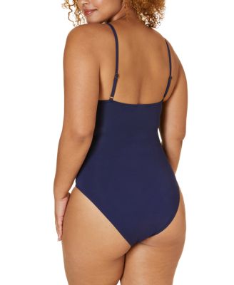  Women's Amalfi Scoop Neck One Piece Swimsuit