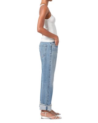 Fran Low Rise Straight Leg Jeans in Reign