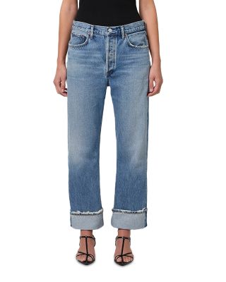 Fran Low Rise Straight Leg Jeans in Reign