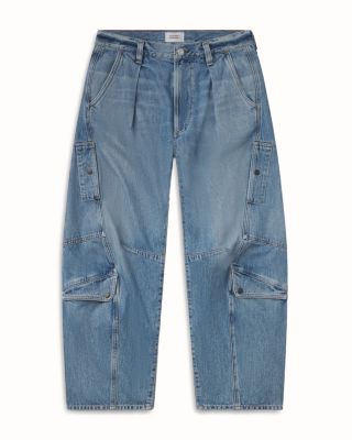 Flight High Rise Barrel Jeans in Zenith