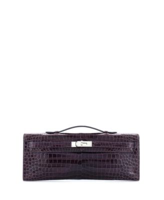 Pre-Owned HERMÈS - Kelly Handbag Porosus Crocodile