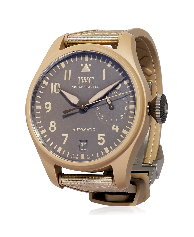 Pre-Owned Iwc Schaffhausen Ceramic Big Pilot Top Gun Mojave Desert Edition IW506003 51.00