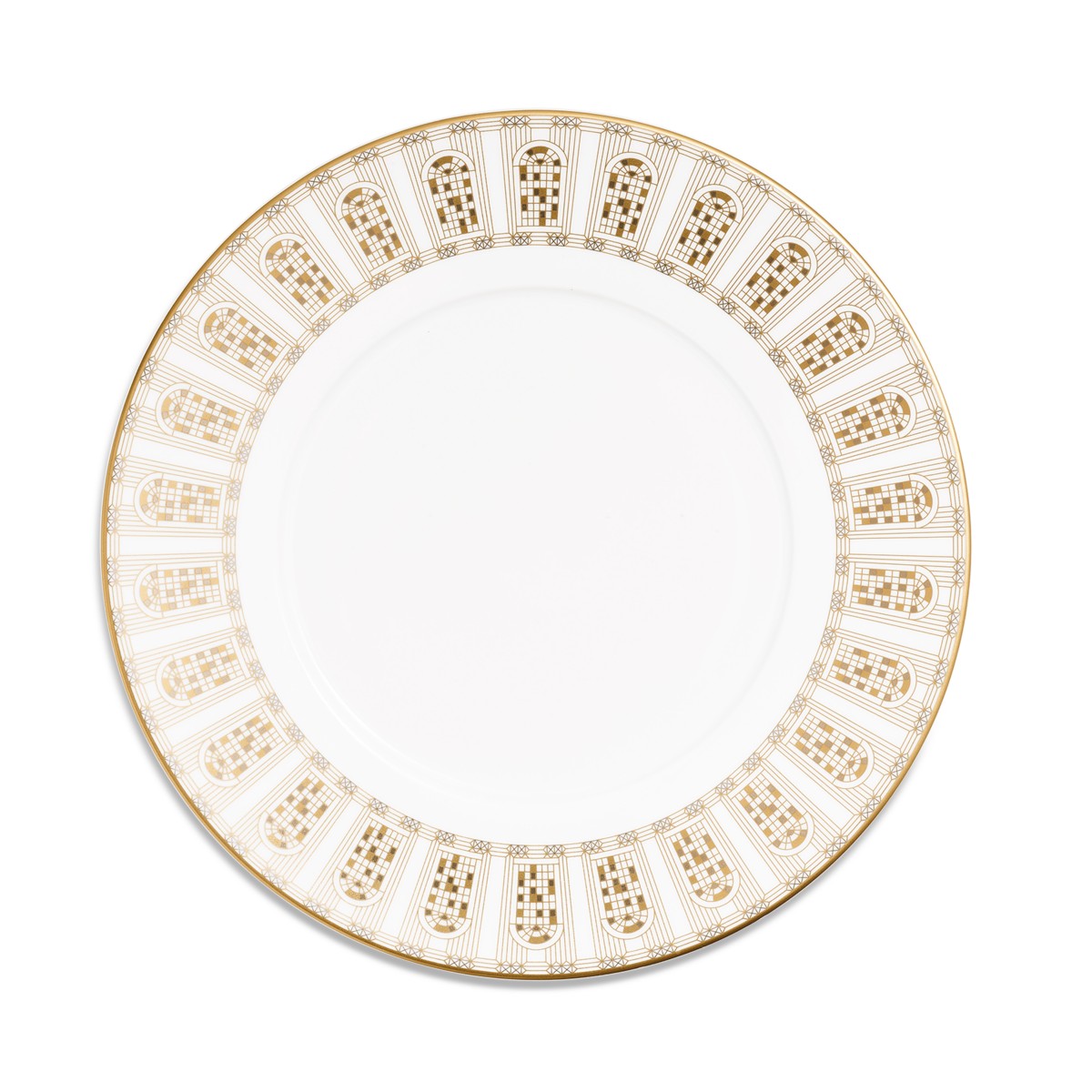 Baccarat Arcadia Dinner Plate, Set of 2 in Gold
